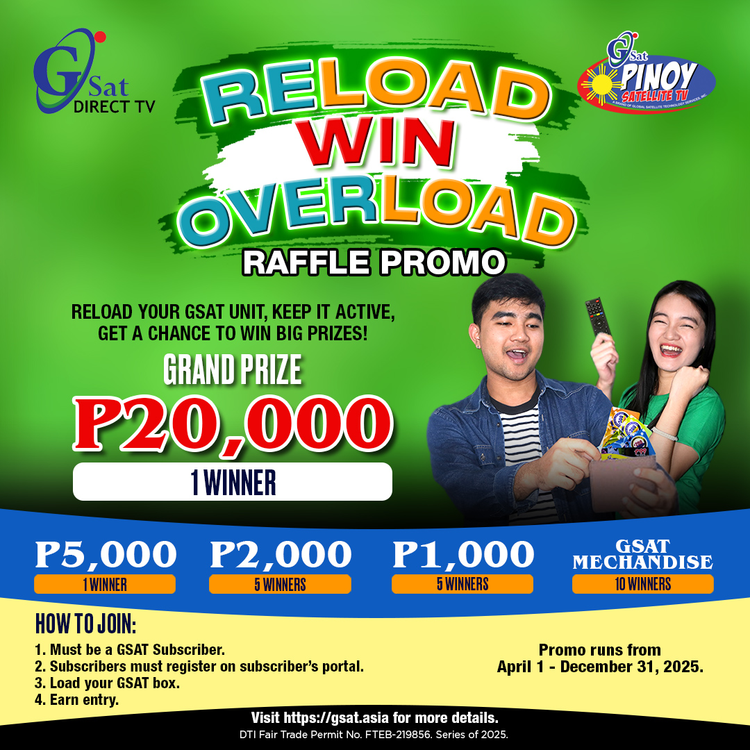 RELOAD, WIN OVERLOAD PROMO